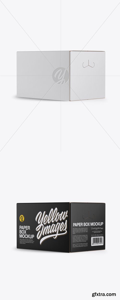 Paper Box Mockup 43235