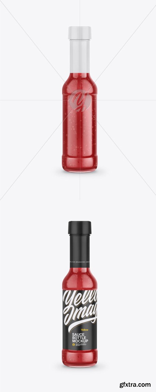 Sauce Bottle Mockup 43314