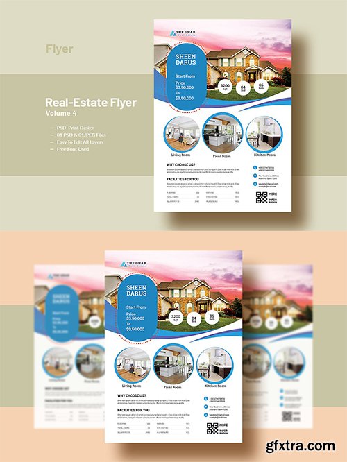 Real-Estate Flyer Template V-4