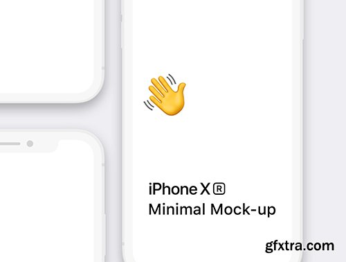 iPhone Xr Minimal Mock-up