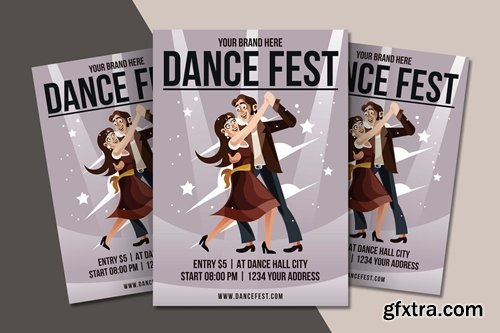 Dance Festival Flyer Template