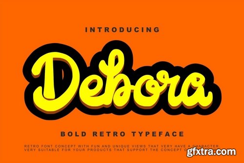 Debora - Retro Handwritten Script