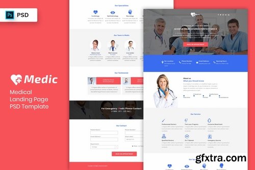 Medical - Landing Page PSD Template-03