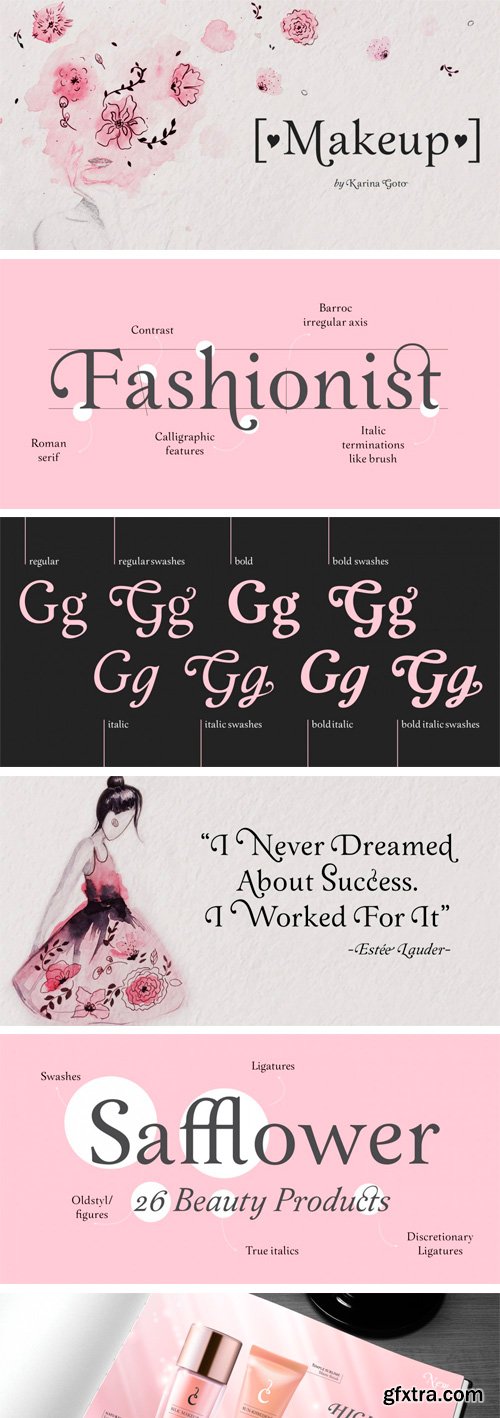 Makeup Font Family