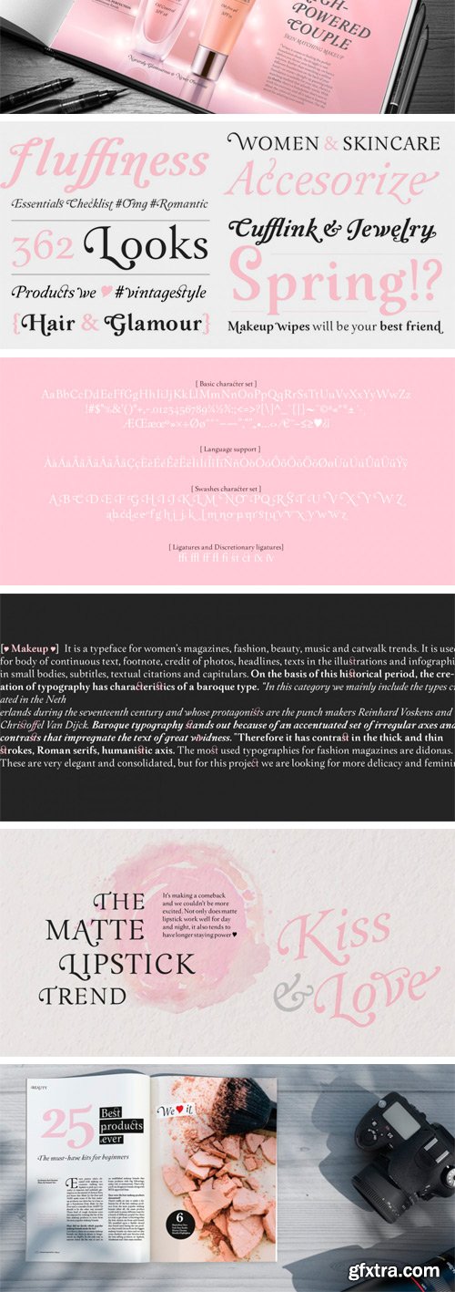 Makeup Font Family