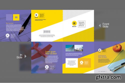 Square Trifold Brochure