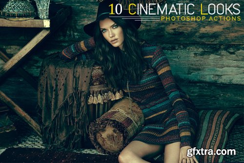 10 Cinematic Looks Photoshop Actions