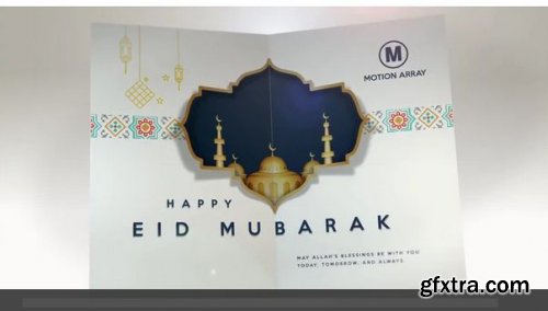 Eid Mubarak Greetings Card - After Effects 241787