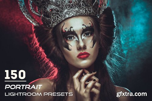 CreativeMarket - 150 Portrait Lightroom Presets 3819869