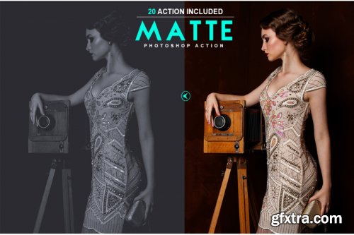 20 Matte Photoshop Action