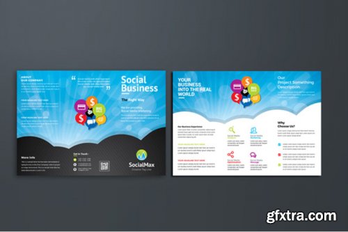 Social Media Trifold Brochure