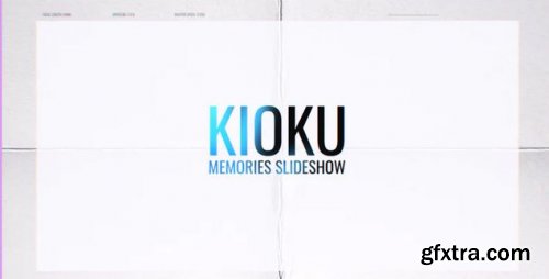 Kioku / Memories Slideshow - After Effects 243954