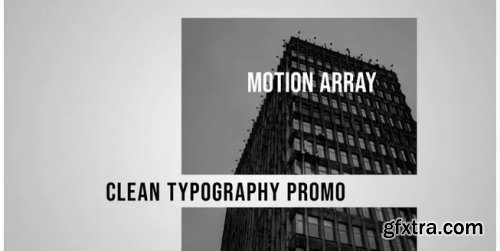 Clean Typography Promo - After Effects 245299