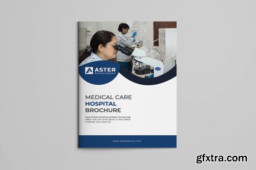 CreativeMarket - Medical Bi-Fold Brochure Template 3188263