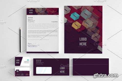 CreativeMarket - Corporate Identity Template 3807217