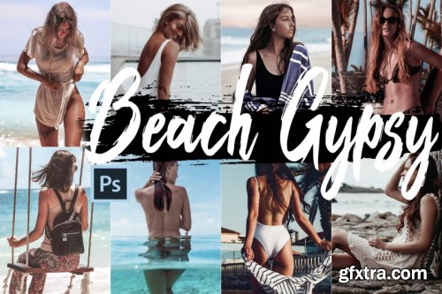 Neo Beach Gypsy Color Grading photoshop actions