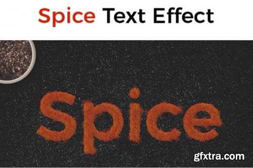 Food Text Effect Photoshop Action