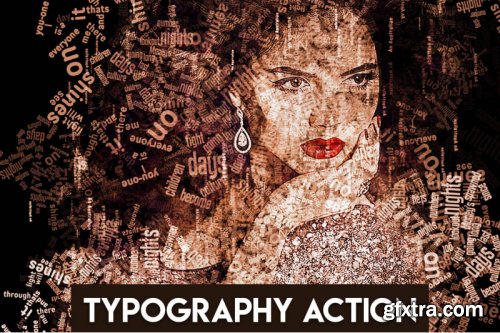 Typography Photoshop Action