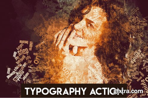 Typography Photoshop Action