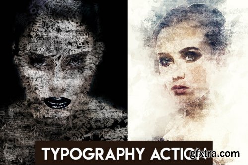 Typography Photoshop Action