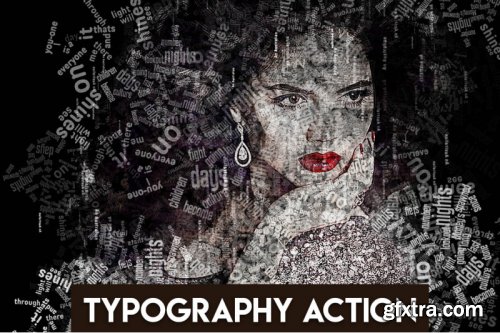 Typography Photoshop Action