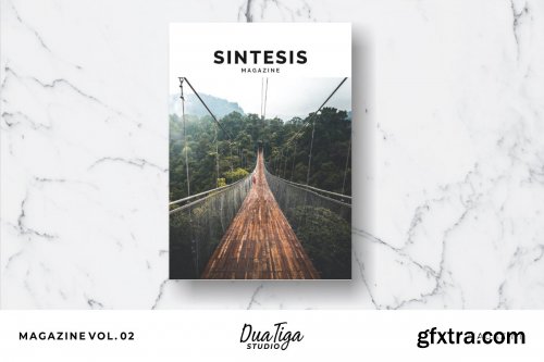 CreativeMarket - Magazine Template Vol. 02 3811568