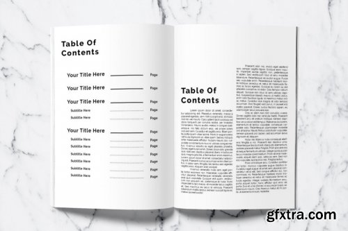 CreativeMarket - Magazine Template Vol. 03 3814110