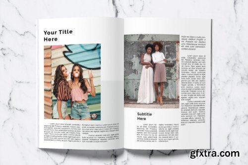 CreativeMarket - Magazine Template Vol. 03 3814110