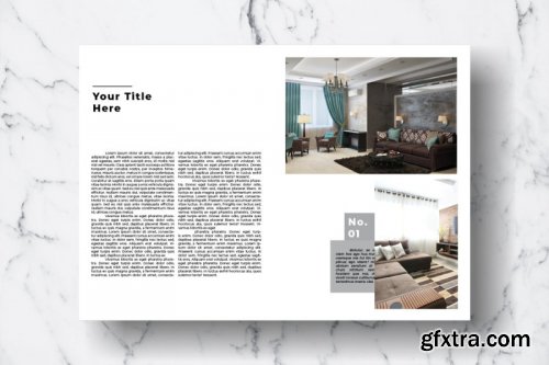 CreativeMarket - Magazine Template Vol. 05 3818697