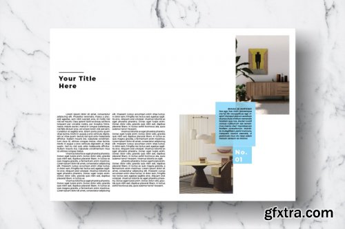 CreativeMarket - Magazine Template Vol. 05 3818697