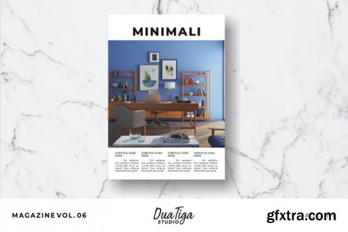 CreativeMarket - Magazine Template Vol. 06 3818706