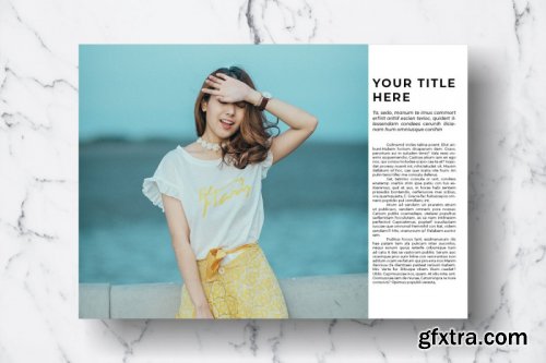 CreativeMarket - Magazine Template Vol. 07 3821097