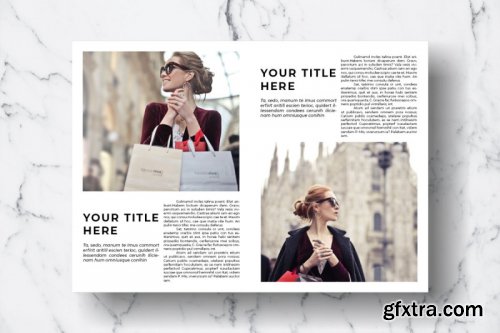 CreativeMarket - Magazine Template Vol. 07 3821097