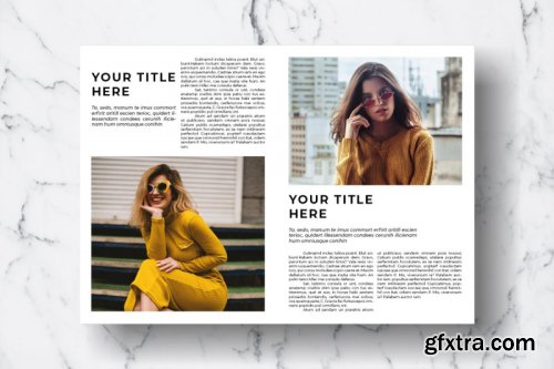 CreativeMarket - Magazine Template Vol. 07 3821097