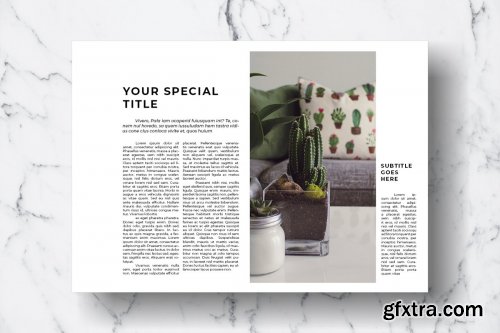 CreativeMarket - Magazine Template Vol. 08 3821162