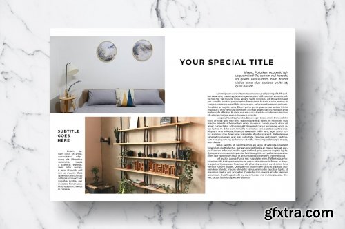 CreativeMarket - Magazine Template Vol. 08 3821162