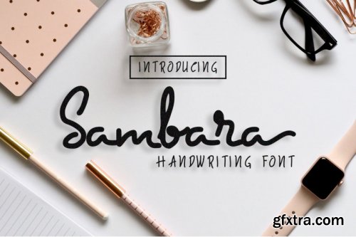 Sambara Handwriting Font