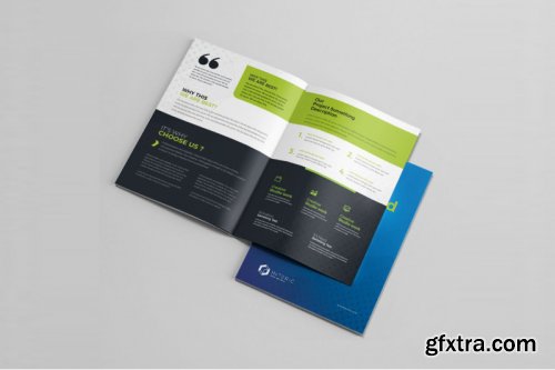 Corporate Business Bifold Brochure