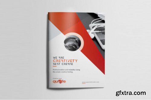 Corporate Business Bifold Brochure