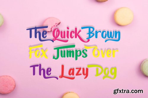 CreativeMarket - Candylove Playfull brushwritten font 3859430