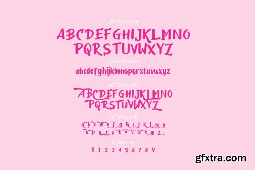 CreativeMarket - Candylove Playfull brushwritten font 3859430