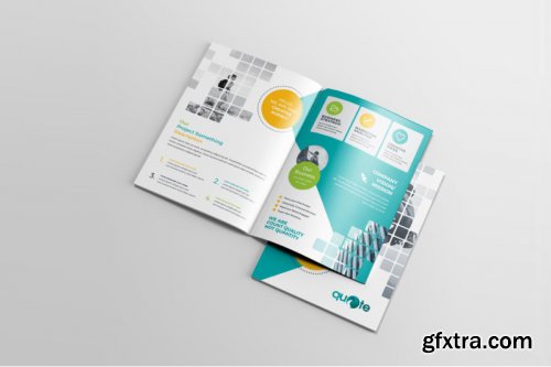 Corporate Business Bifold Brochure