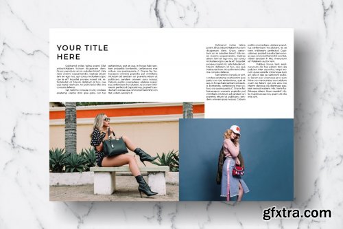 CreativeMarket - Magazine Template Vol. 09 3821164