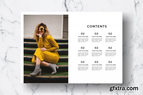 CreativeMarket - Magazine Template Vol. 09 3821164