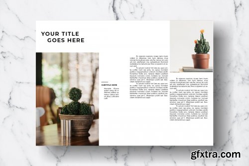 CreativeMarket - Magazine Template Vol. 10 3828955