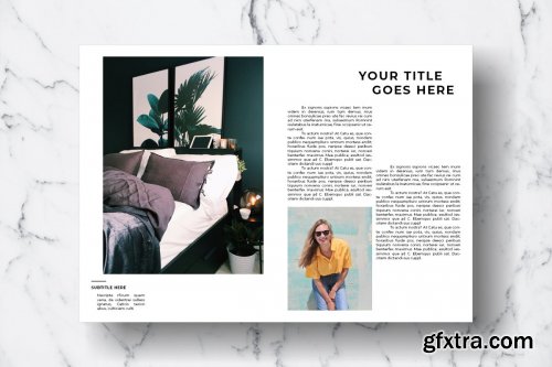 CreativeMarket - Magazine Template Vol. 10 3828955