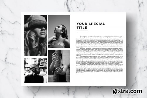 CreativeMarket - Magazine Template Vol. 12 3828960