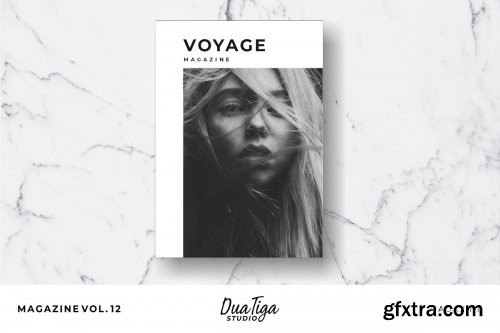 CreativeMarket - Magazine Template Vol. 12 3828960