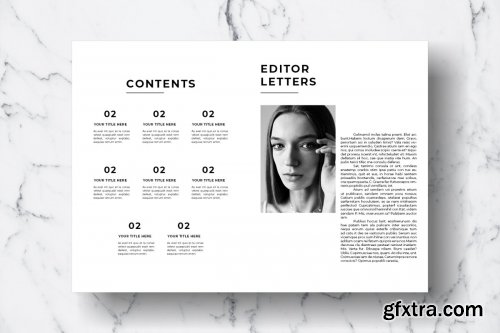 CreativeMarket - Magazine Template Vol. 12 3828960