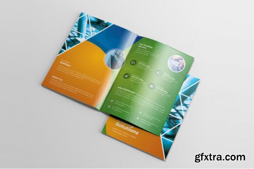 Clean Bi-fold Brochure